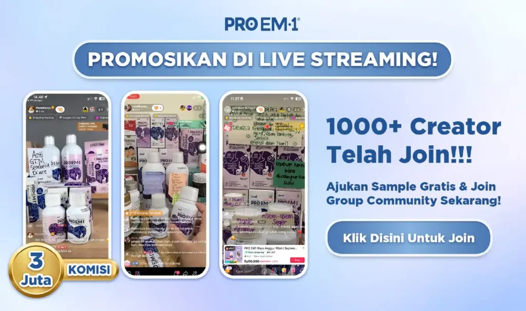 posting kontenmu sekarang